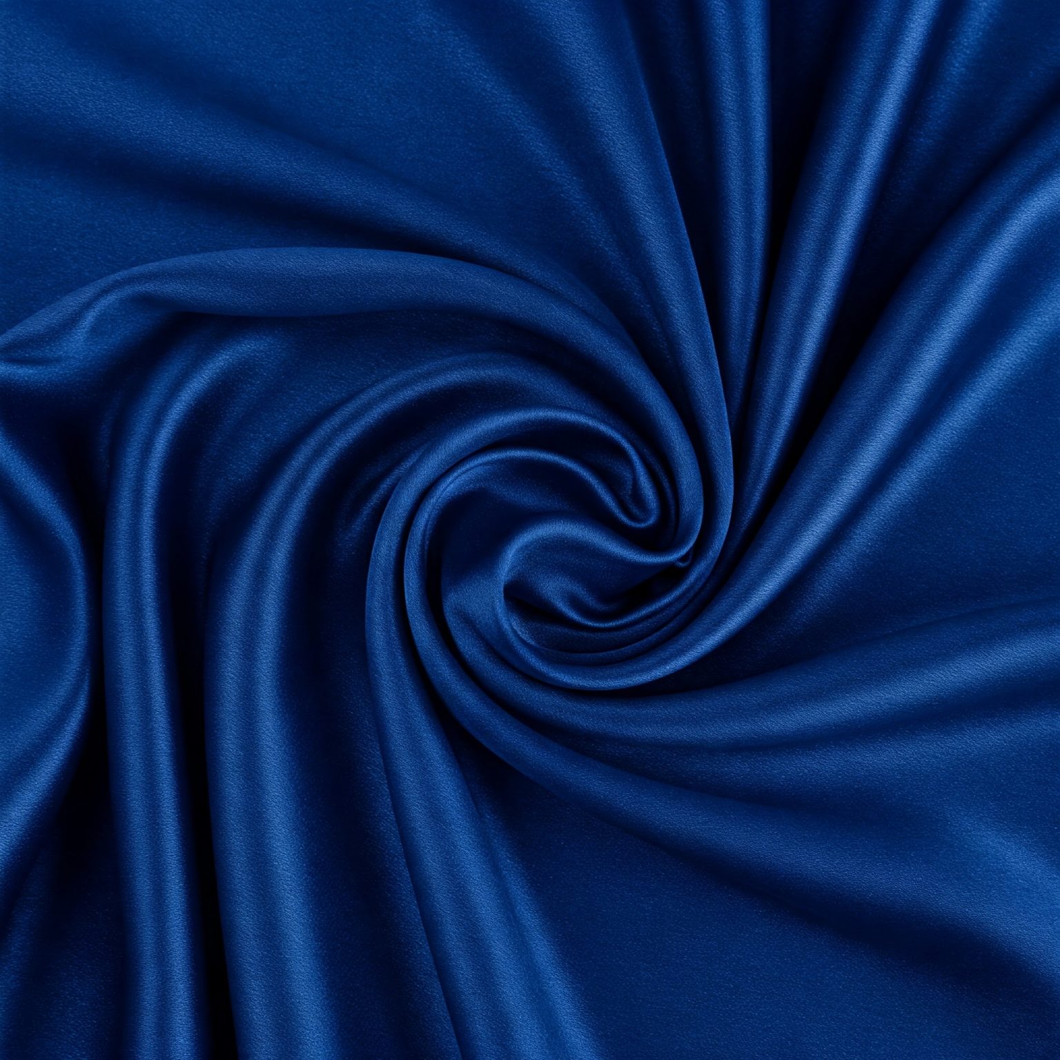 پارچه ساتن آبی رنگ